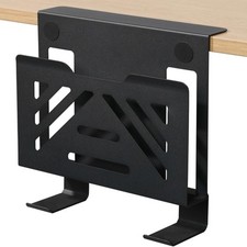 Desk Side Storage Under Laptop Mount Table Hanging File Organizer No Drill Clamp