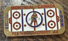 Vintage 1988 Montreal-Canada Pee-Wee Rosemont AA limited edition Hockey Pin