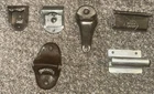 Five Vintage Bottle Openers Coca Cola, Royal Crown, Etc. Newell Cobb