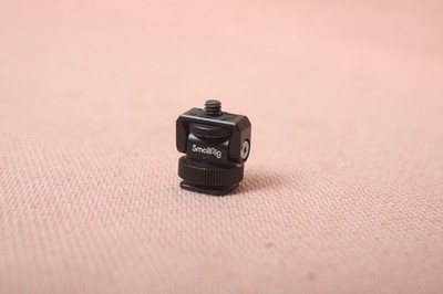 SmallRig 1/4'' Mini Ball Head Cold Shoe Mount Adapter with 1/4''-20 Black 