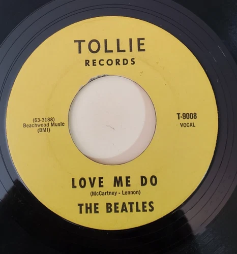 Beatles LOVE ME DO / P.S. I LOVE YOU (ROCK N ROLL 45) #9008 PLAYS VG+ TO VG++