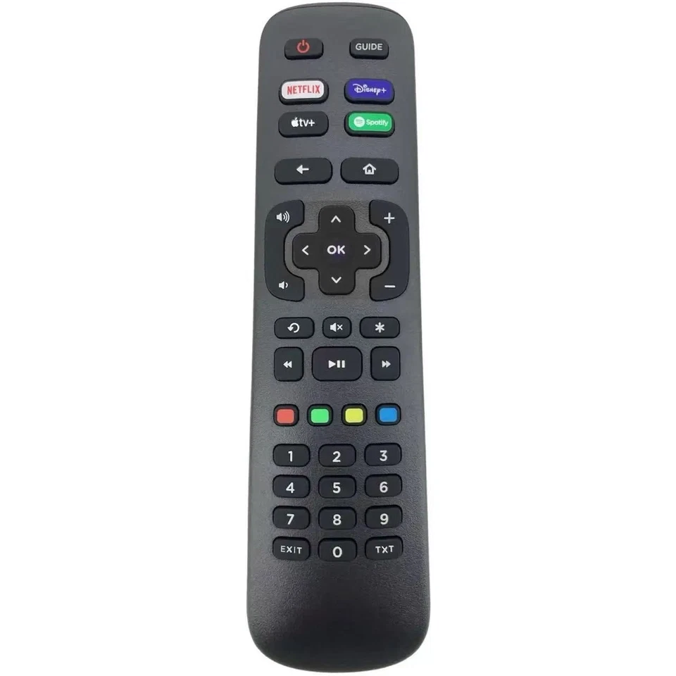 Universal TV Remote for ROKU TV with numbers TCL Element LG Onn Philips Hisense