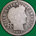 1893-S Barber Dime Good G Coin #35979