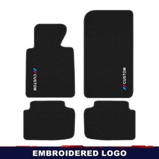 Car Floor Mats For Bmw M3 E46 2000-2006 Custom Black Carpet Velour Liners Car Floor Mats For Bmw M3 E46 2000-2006 Custom Black Carpet Velour Liners