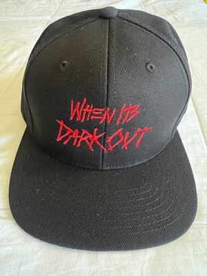 G - EAZY When it s Dark Out Rapper Concert Tour Merch Black  Baseball Hat Cap