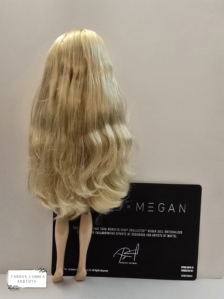 Monster High M3GAN Megan Skullector 10" Nude Doll eBay