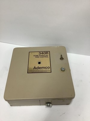 Ademco Home Burglar Fire Control /w Dictograph 247 340R