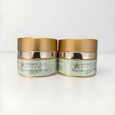2 Pack Honey Girl Organics Rejuvenating Mask 1.75 fl oz Each BRAND NEW SHIPPING
