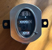 Restored Model A Ford 1928 1929 And Early 1930 Stewart Warner Oval Speedometer. Restored Model A Ford 1928 1929 And Early 1930 Stewart Warner Oval Speedometer.