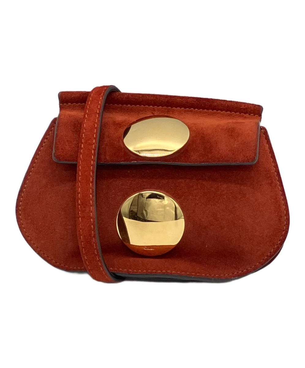 Borsa a tracolla in pelle scamosciata verde oliva: borsa a tracolla in pelle italiana - Italia