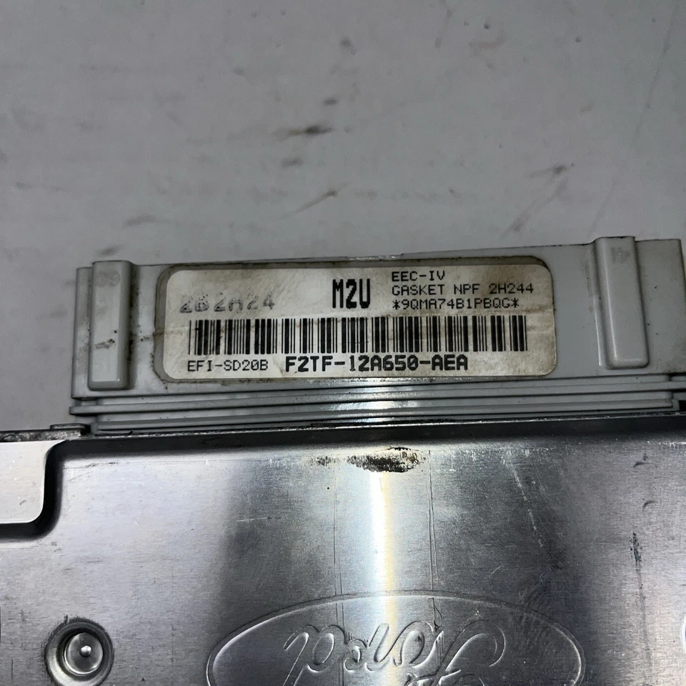 Ford F150 Bronco 1992 1993 motor 5,0 L módulo informático ECM ECU F2TF-12A650-AEA Foto 2 de 4