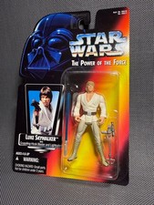 Star Wars The Power Of The Force Luke Skywalker Action Figure 1995 Kenner NRFB