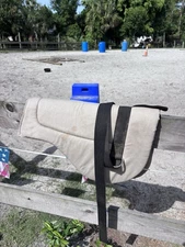 Horse Bareback Pad with Built In Cinch Strap (cinch Not Included)