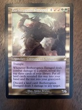 Borborygmos Enraged : MTG *Retro Frame* Ravnica Remastered #357 / NM