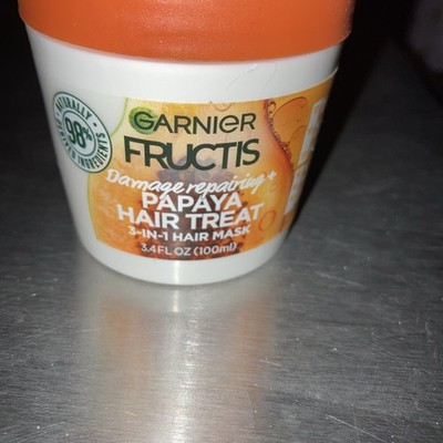 Garnier Fructis Damage Repairing Papaya Hair Treat 3-in-1 Hair Mask