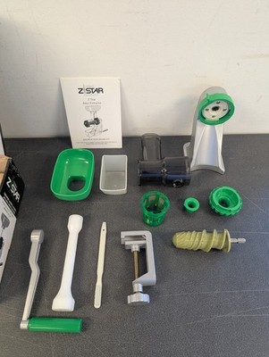 Tribest Z Star Manual Juicer - Wheatgrass, Fruits & Vegetables - Good Condition 