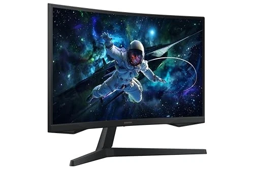 SAMSUNG 27" QHD 1000R CURVED MONITOR 1MS(MPRT) HDR 165HZ LS27CG552ENXZA - BLACK - Image 2 of 4