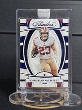 2022 Panini Flawless Christian McCaffrey Sapphire /15 San Francisco 49ers Sealed
