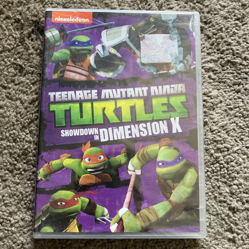 Teenage Mutant Ninja Turtles Showdown Dimension X DVD 2014 Nickelodeon TMNT New