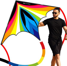 Triangular-Shaped Kite - Easy to Control, with an Eye-Catching Design, It Is Per
