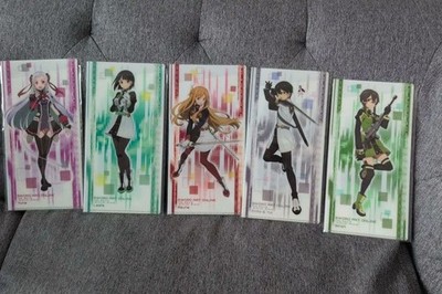Sword Art Online Lawson Ticket File 5 Stück zum Einzelverkauf verfügbar