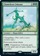 Chameleon Colossus~153~NM~Commander: Adventures in the Forgotten Realms~MTG