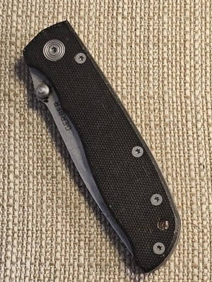 Gerber Folding Knife with Combo Edge and G-10 Handle