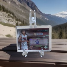 2004-05 Upper Deck Pro Sigs Diamond Collection Signs Wang Zhizhi Miami Heat