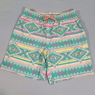 Chubbies Aztec Board Shorts Mens Large Swim Trunks Southwest Print 7  Inseam