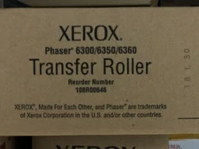 Genuine Xerox 108R00646 (108R646) Transfer Roller - NEW SEALED