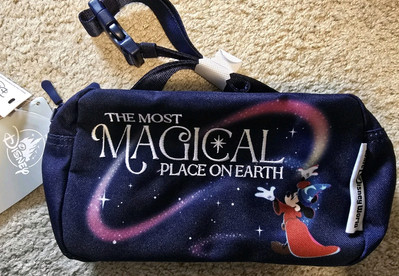 NEW 2025 Disney Parks Most Magical Place Sorcerer Mickey Fanny Pack Belt Bag NWT