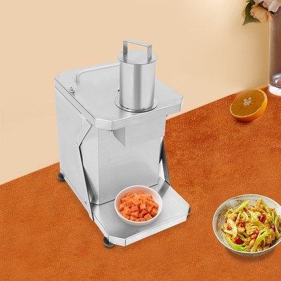 Vegetable Fruit Dicer, 100W 110V Commercial Electric Food Chopper Heavy Duty