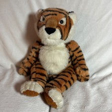 VINTAGE 1990s Tickles The Bengal Tiger Russ Berrie 16" Weighted Stuffed Animal