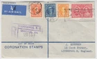 CANADA 1937 *KGVI CORONATION* reg printed FDC with *VANCOUVER flag* cancel