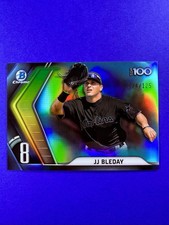 2022 Bowman Chrome - JJ Bleday #BTP-8 Scouts Top 100 - Aqua Refractor #’d /125