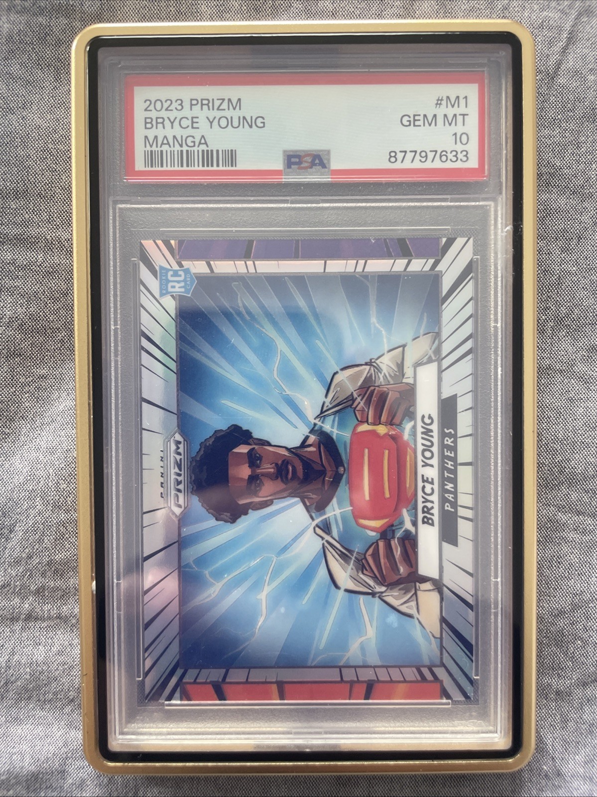 Bryce Young Panini Prizm Manga #M1 Base
