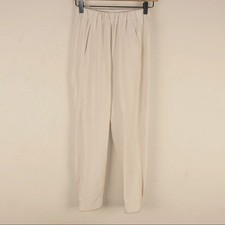 Aritzia Babaton Cream Ivory Dexter Jogger Pants Womens Sz XXS