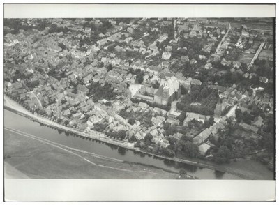 ZZ-3712/ Verden  Foto Luftbild 18 x 13 cm 1938