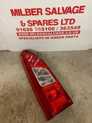PEUGEOT PARTNER TEPEE BERLINGO N/S PASSENGER SIDE REAR LIGHT 59 PLATE TAILGATE