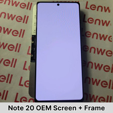 DISCOUNT OEM For Samsung Galaxy Note 20 LCD Display Touch Screen w/ Midframe