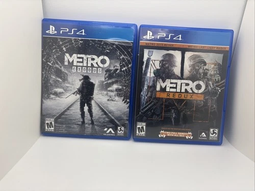 Metro Exodus & Metro Redux ( 2033 & Last Light) - Sony PlayStation 4 PS4 PS5