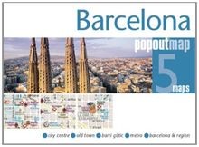 Barcelona PopOut Maps (PopOut Maps) von PopOut Maps | Buch | Zustand sehr gut