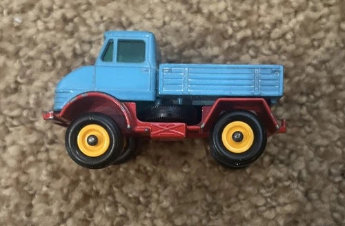 Lesney Matchbox Series No 49 Mercedes-Benz Unimog Diecast Car Made in England