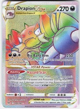 Pokemon Drapion VSTAR 200/196 Rainbow Rare Lost Origin Pokemon Holo Near Mint on eBay