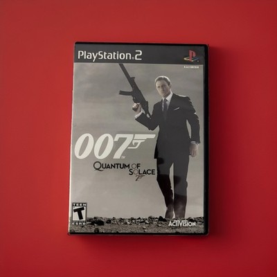 Activision 007: Quantum of Solace (PS2) Action-Adventure, T, Case, Manual