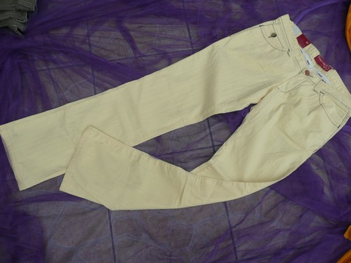 Firetrap Yellow & Blue Pants 29/34 Value 189€ New with Tag Size 38 / 40 - Picture 3 of 3