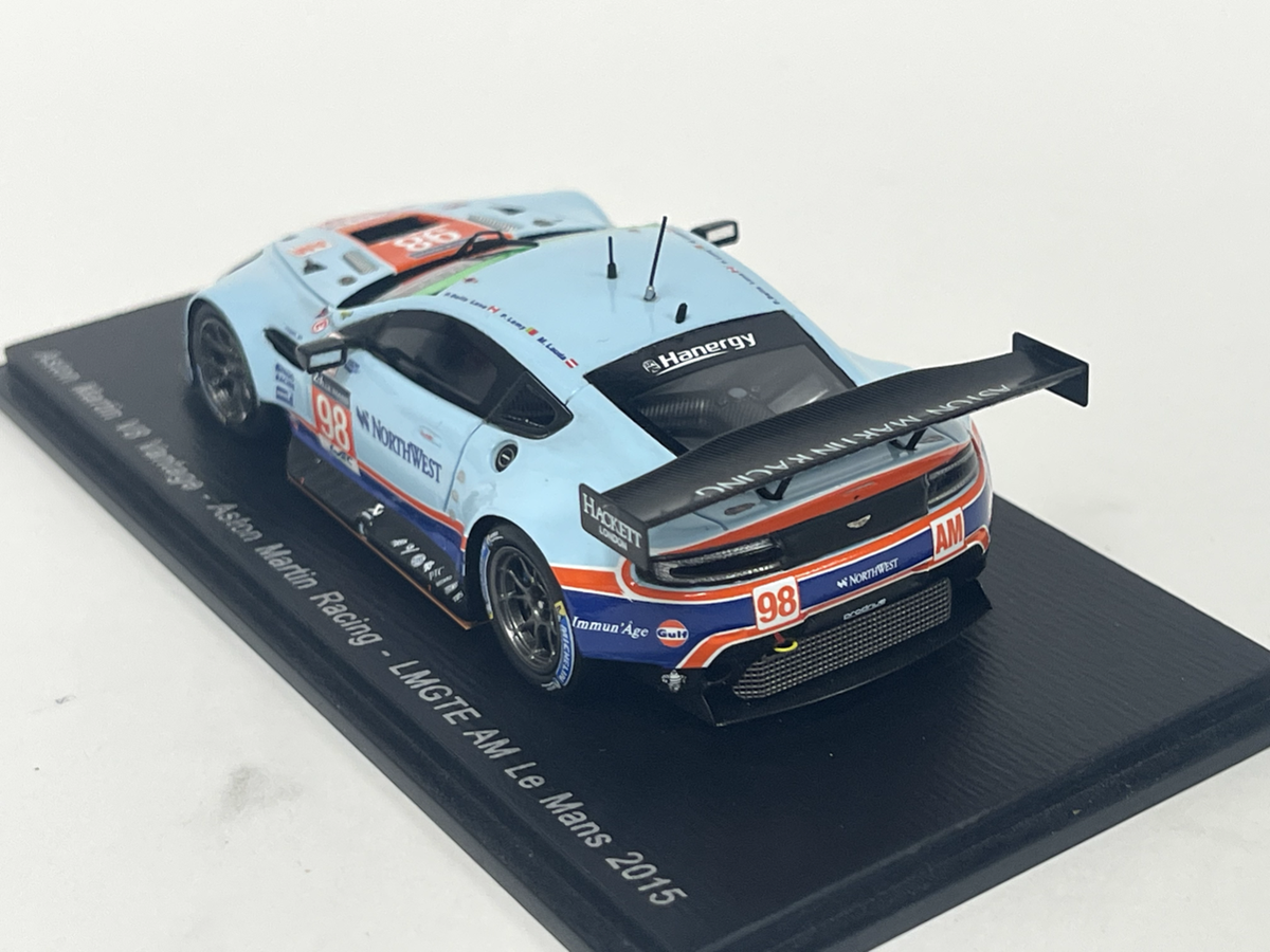 Spark 1/43 Aston Martin V8 Vantage No 98 LMGTE Am Le Mans 2015