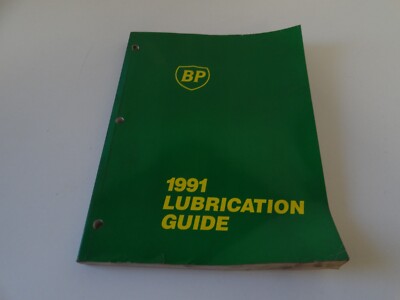 1991 BP lubrication guide manual catalog