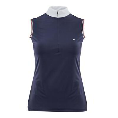 Shires Aubrion Arcaster ärmelloses Show Shirt - marineblau