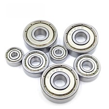 Miniature Wear Carbon Steel Single Deep groove ball bearings Radial Various size